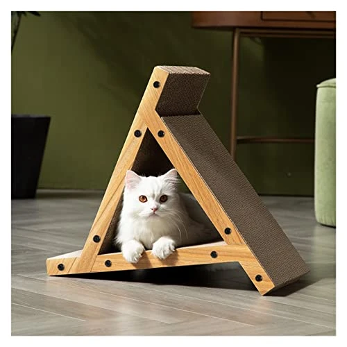JYDQM Cats Scratcher Lounge Wooden Frame Cat Scratching Board Furniture Protection Detachable Indoor Scratchers (Color : A, Size : One Size) 3 JYDQM Cats Scratcher Lounge Wooden Frame Cat Scratching Board Furniture Protection Detachable Indoor Scratchers (Color : A, Size : One Size)