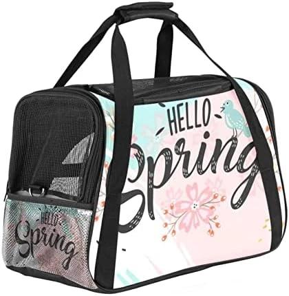 Pet Carrier Hello Summer Cute Food Ice Cream Pineapple Soft-Sided Pet Travel Carriers For Cats,Dogs Puppy Comfort Portable Foldable Pet Bag Airline Approved 15 Pet Carrier Hello Summer Cute Food Ice Cream Pineapple Soft-Sided Pet Travel Carriers For Cats,Dogs Puppy Comfort Portable Foldable Pet Bag Airline Approved - Image 13