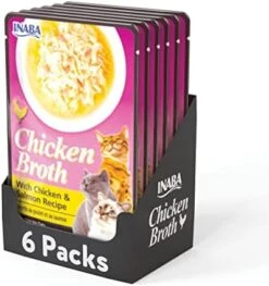 INABA Chicken Broth - Shredded Chicken And Seafood Flakes In Tasty Chicken Gravy - Side Dish Wet Treat For Cats - 4 Flavor Variety Pack (24 Pouches) 19 INABA Chicken Broth - Shredded Chicken And Seafood Flakes In Tasty Chicken Gravy - Side Dish Wet Treat For Cats - 4 Flavor Variety Pack (24 Pouches) -Greenies Pet Store 41TFsxEJ4tL. AC