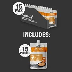 PureBites Plus Squeezables Cat Treat • Topper 71g | Skin & Coat | 5 Ingredients | Case Of 15 -Greenies Pet Store 41TIJRtJS9L