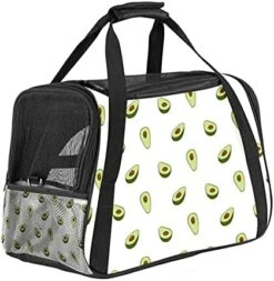 Pet Carrier Cute Cartoon Rolls And Sushi In Kawaii Japanese Food Soft-Sided Pet Travel Carriers For Cats,Dogs Puppy Comfort Portable Foldable Pet Bag Airline Approved -Greenies Pet Store 41TPbr vyFS. AC