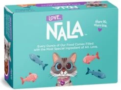 LOVE, NALA - Natural Adult Cat Wet Food - FLAKED Chicken With Pumpkin In Broth - Grain Free, Non-GMO, Prebiotic Fiber, Vitamins, Minerals - 12 Pack 2.4 Lbs. -Greenies Pet Store 41TTYHZ5tmL. AC