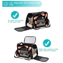 Pet Carrier Shrimp Pattern Sea Food Soft-Sided Pet Travel Carriers For Cats,Dogs Puppy Comfort Portable Foldable Pet Bag Airline Approved 17 Pet Carrier Shrimp Pattern Sea Food Soft-Sided Pet Travel Carriers For Cats,Dogs Puppy Comfort Portable Foldable Pet Bag Airline Approved -Greenies Pet Store 41UlLeWh22S