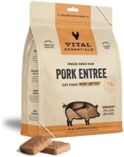 Vital Essentials Freeze Dried Cat Food, Pork Dinner Patties 8 Oz 27 Vital Essentials Freeze Dried Cat Food, Pork Dinner Patties 8 Oz -Greenies Pet Store 41Vn767KuYL. AC