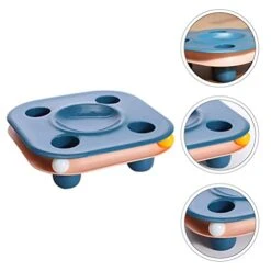 POPETPOP Spill Proof Dog Bowl Spill Proof Dog Bowl Catnip Toy Cat Food Bowl Track Toy With Exercise Kitten Toy Funny Cat Teaser Toy Spill Proof Dog Bowl Catnip Toy Catnip Toy -Greenies Pet Store 41VpX89Cp9S