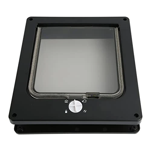 Interior Cat Flap, Automatic Window Closing Function Antiwear Cat Flap For Hollow Interior Dog Door (XL) 6 Interior Cat Flap, Automatic Window Closing Function Antiwear Cat Flap For Hollow Interior Dog Door (XL) - Image 4