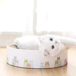 Yliping Cat Scratching Plate Claws Corrugated Paper Cat Litter Wear Cat Claw Board Cat Supplies Cat Toys (Size : B(L)) -Greenies Pet Store 41YCywALcL. AC