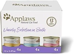 Applaws Natural Wet Cat Food, 16 Pack, Limited Ingredient Food For Cats, Chicken Selection Variety Pack In Broth, 2.47 Oz Cans -Greenies Pet Store 41ZW9n3W9jL. AC