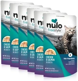 Nulo Freestyle Cat & Kitten Wet Cat Food Pouch, Premium All Natural Grain-Free Soft Cat Food Topper With Amino Acids For Heart Health And High Animal-Based Protein 10 Nulo Freestyle Cat & Kitten Wet Cat Food Pouch, Premium All Natural Grain-Free Soft Cat Food Topper With Amino Acids For Heart Health And High Animal-Based Protein - Image 8