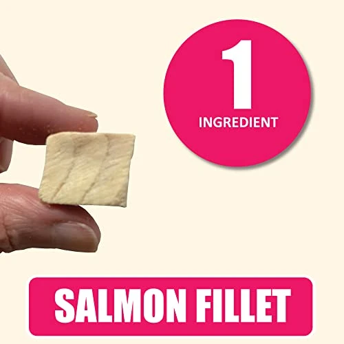 Whole Life Pet Just One Salmon - Cat Treat Or Topper - Human Grade, Freeze Dried, One Ingredient - Protein Rich, Grain Free, Made In The USA 4 Whole Life Pet Just One Salmon - Cat Treat Or Topper - Human Grade, Freeze Dried, One Ingredient - Protein Rich, Grain Free, Made In The USA - Image 2