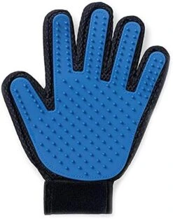 YangYan Cat Grooming Gloves Dog Hair Remover Gentle Deshedding Brush Comb Tool Pet Massage Mitt With Enhanced Long/Short Fur (Color : Red Pair, Size : One Size) -Greenies Pet Store 41dB0524NDL. AC