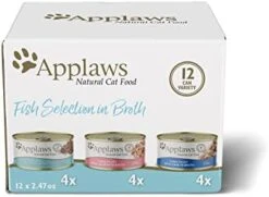 Applaws Natural Wet Cat Food, 16 Pack, Limited Ingredient Food For Cats, Chicken Selection Variety Pack In Broth, 2.47 Oz Cans -Greenies Pet Store 41dXWEL3oGL. AC