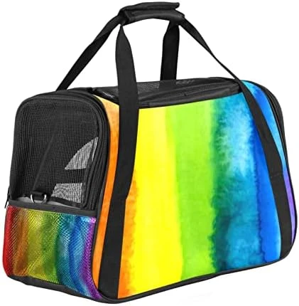 Pet Carrier Cartoon Donuts Food Plants Pattern Soft-Sided Pet Travel Carriers For Cats,Dogs Puppy Comfort Portable Foldable Pet Bag Airline Approved 10 Pet Carrier Cartoon Donuts Food Plants Pattern Soft-Sided Pet Travel Carriers For Cats,Dogs Puppy Comfort Portable Foldable Pet Bag Airline Approved - Image 8