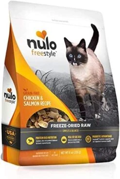 Nulo Freestyle Freeze-Dried Raw, Ultra-Rich Grain-Free Dry Cat Food For All Breeds And Life Stages With BC30 Probiotic For Digestive And Immune Health -Greenies Pet Store 41eW0TNxbML. AC
