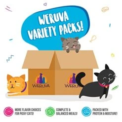 Weruva Classic Cat Food, Meow Ya Doin'! Variety Pack, 3oz Can (Pack Of 12) -Greenies Pet Store 41gXpCkLoTL