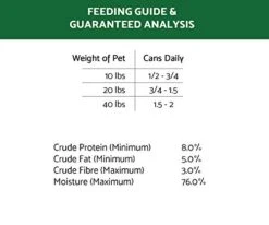 Evolution Diet Extra Life Organic Plant Based Moist Dog & Cat Food With Non-GMO And Organic Ingredients (12 Cans) Complete & Balanced For All Life Stages -Greenies Pet Store 41gssVI7XGL