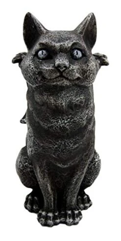 GENERIC HomDEc Stoic Moon Guardian Feline Cat Gargoyle Holder 5.5" H -Greenies Pet Store 41h1eELMiNL