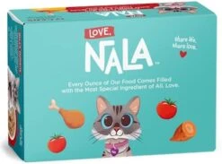 LOVE, NALA - Natural Adult Cat Wet Food - FLAKED Chicken With Pumpkin In Broth - Grain Free, Non-GMO, Prebiotic Fiber, Vitamins, Minerals - 12 Pack 2.4 Lbs. -Greenies Pet Store 41iKVfCrrSL. AC