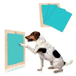Tiatailtoys Foam Padded Dog Nail Scratch Board - Dog Scratch Pad For Nails - Scratch Boards For Dogs - Pet Grooming - Stress-Free Playtime - Safe & Easy To Train - Pet Care & Dog Products Gift