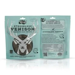 GoGo Stressless Venison Jerky (12oz Bar) -Greenies Pet Store 41jyDYh57VL
