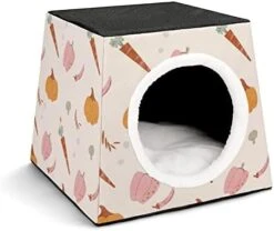 Indoor Cat House Cat Bed Cat Sofa Printed Cat Cube With Small Pillow For Kitty Small Dogs Food Chicken Glove 29 Indoor Cat House Cat Bed Cat Sofa Printed Cat Cube With Small Pillow For Kitty Small Dogs Food Chicken Glove -Greenies Pet Store 41k9EaGj0EL. AC