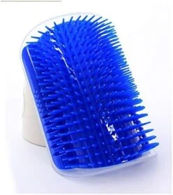 YangYan Pet Cat Self Groomer For Cat Grooming Tool Hair Removal Comb Dogs Cat Brush Hair Shedding Trimming Massage Device With Catnip (Color : Lake Blue, Size : 9x13cm) -Greenies Pet Store 41kOotNS3IL. AC