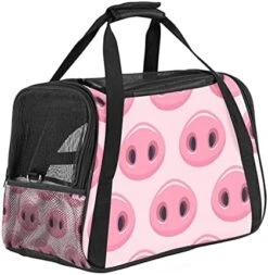 Pet Carrier Fast Food Pizza Hamburg Hot Dog Pattern Soft-Sided Pet Travel Carriers For Cats,Dogs Puppy Comfort Portable Foldable Pet Bag Airline Approved -Greenies Pet Store 41ki5fuUKuS. AC