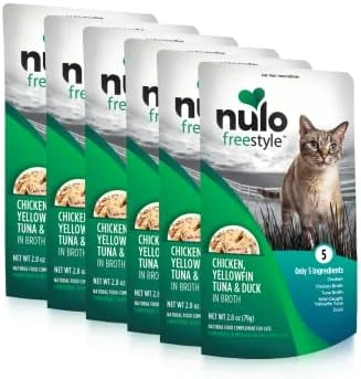 Nulo Freestyle Cat & Kitten Wet Cat Food Pouch, Premium All Natural Grain-Free Soft Cat Food Topper With Amino Acids For Heart Health And High Animal-Based Protein 15 Nulo Freestyle Cat & Kitten Wet Cat Food Pouch, Premium All Natural Grain-Free Soft Cat Food Topper With Amino Acids For Heart Health And High Animal-Based Protein - Image 13