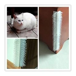 YangYan Pet Cat Puppy Combs For For Wall Corner Safe Self-Groomer Massage Brush Self Grooming Brush Free Hand Cats Massage Comb (Color : W, Size : M)