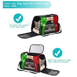 Pet Carrier Italy Food Soft-Sided Pet Travel Carriers For Cats,Dogs Puppy Comfort Portable Foldable Pet Bag Airline Approved 20 Pet Carrier Italy Food Soft-Sided Pet Travel Carriers For Cats,Dogs Puppy Comfort Portable Foldable Pet Bag Airline Approved -Greenies Pet Store 41n6w6GX6GS