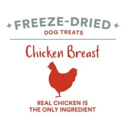 WholeHearted Chicken Breast Freeze-Dried Dog Treats, 3 Oz. -Greenies Pet Store 41nRxBdLzDL
