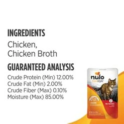 Nulo Freestyle Cat & Kitten Wet Cat Food Pouch, Premium All Natural Grain-Free Soft Cat Food Topper With Amino Acids For Heart Health And High Animal-Based Protein 20 Nulo Freestyle Cat & Kitten Wet Cat Food Pouch, Premium All Natural Grain-Free Soft Cat Food Topper With Amino Acids For Heart Health And High Animal-Based Protein -Greenies Pet Store 41nbQuKvh7L