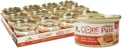 Wellness CORE Grain-Free Wet Kitten Food, Natural Canned Food For Cats, Made With Real Meat (Kitten, Turkey & Chicken Liver, 3 Oz Can, 12 Pack) -Greenies Pet Store 41novnbYlsL. AC 1