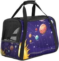 Pet Carrier Space Planets Food Pizza Soft-Sided Pet Travel Carriers For Cats,Dogs Puppy Comfort Portable Foldable Pet Bag Airline Approved 29 Pet Carrier Space Planets Food Pizza Soft-Sided Pet Travel Carriers For Cats,Dogs Puppy Comfort Portable Foldable Pet Bag Airline Approved -Greenies Pet Store 41qoy12vXL. AC