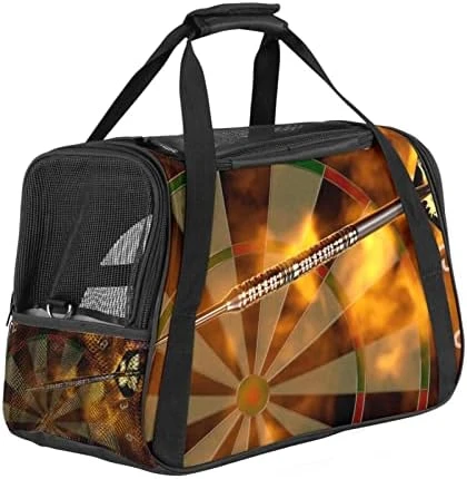 Pet Carrier Color Seafood Pattern Soft-Sided Pet Travel Carriers For Corgi,Cats,Dogs Puppy Comfort Portable Foldable Pet Bag Airline Approved 11 Pet Carrier Color Seafood Pattern Soft-Sided Pet Travel Carriers For Corgi,Cats,Dogs Puppy Comfort Portable Foldable Pet Bag Airline Approved - Image 9