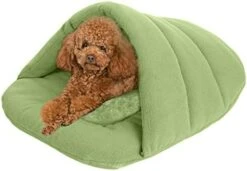 FakeFace Pet Cave Soft Cozy Sleeping Bag Bed Mat For Small Dog Cat Rabbit Ferret Guinea Pig Warm House Bed -Greenies Pet Store 41scjvEoCfL. AC 1