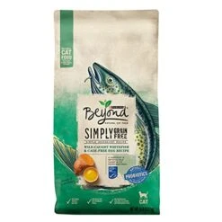 Purina Beyond Grain Free, Natural Dry Cat Food, Simply Grain Free Wild Caught Whitefish & Cage Free Egg Recipe - 5 Lb. Bag