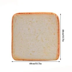 GENERIC Syneyper Creative Pet Mat Cat Dog Bed Washable Cushion Pillow Bread Mattress Pannier Dog (Khaki, One Size) -Greenies Pet Store 41vvraSiGKL