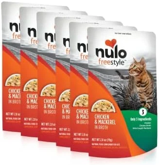 Nulo Freestyle Cat & Kitten Wet Cat Food Pouch, Premium All Natural Grain-Free Soft Cat Food Topper With Amino Acids For Heart Health And High Animal-Based Protein 14 Nulo Freestyle Cat & Kitten Wet Cat Food Pouch, Premium All Natural Grain-Free Soft Cat Food Topper With Amino Acids For Heart Health And High Animal-Based Protein - Image 12