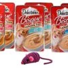 Delectables Bisque Lickable Wet Cat Treats For Adult & Senior Cats Bundle Of 3 Flavors And Toy Size:Pack Of 6 Flavor:Variety 1 Delectables Bisque Lickable Wet Cat Treats For Adult & Senior Cats Bundle Of 3 Flavors And Toy Size:Pack Of 6 Flavor:Variety -Greenies Pet Store 41wHvB7N1DL