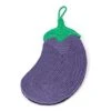 Cat Scratch Pad Cat Scratchers Handmade Scratch Board With Hanging Rope Home Decor Cat Scratcher Mat Cute Food Shaped Cats Scratching Playing (Color : Eggplant) -Greenies Pet Store 41x5xbbFyTL