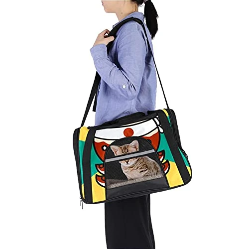 Pet Carrier Japanese Food Takoyaki Octopus Illustration Soft-Sided Pet Travel Carriers For Cats,Dogs Puppy Comfort Portable Foldable Pet Bag Airline Approved 6 Pet Carrier Japanese Food Takoyaki Octopus Illustration Soft-Sided Pet Travel Carriers For Cats,Dogs Puppy Comfort Portable Foldable Pet Bag Airline Approved - Image 4
