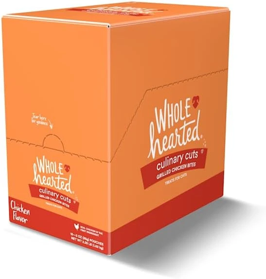 WholeHearted Culinary Cuts Grilled Chicken Bites Treat For Cats, 3 Oz., Case Of 12 5 WholeHearted Culinary Cuts Grilled Chicken Bites Treat For Cats, 3 Oz., Case Of 12 - Image 3