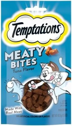 TEMPTATIONS Indoor Care Crunchy And Soft Cat Treats, Chicken Flavor, 2.1 Oz. Pouch (Pack Of 12) 30 TEMPTATIONS Indoor Care Crunchy And Soft Cat Treats, Chicken Flavor, 2.1 Oz. Pouch (Pack Of 12) -Greenies Pet Store 51 Tp6uPwSL. AC