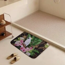 Nufar Exotic Parrot Cockatoo Print Gift For Birds Lovers Door Mats,Personalized Pet Decor Door Mats,Bird Lover Gift,Food Bowl Rug,Friends Doormat,Home Decor,Welcome Mat,Front Door Mat 30x17 Inch -Greenies Pet Store 510oOvUcTGL