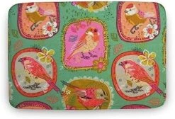 Nufar Exotic Parrot Cockatoo Print Gift For Birds Lovers Door Mats,Personalized Pet Decor Door Mats,Bird Lover Gift,Food Bowl Rug,Friends Doormat,Home Decor,Welcome Mat,Front Door Mat 30x17 Inch -Greenies Pet Store 510qlQWoWzL. AC