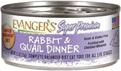 Evanger's Super Premium Duck Dinner For Cats, 24 X 5.5 Oz Cans -Greenies Pet Store 511w KF qUL. AC