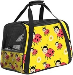 Pet Carrier Shrimp Pattern Sea Food Soft-Sided Pet Travel Carriers For Cats,Dogs Puppy Comfort Portable Foldable Pet Bag Airline Approved 20 Pet Carrier Shrimp Pattern Sea Food Soft-Sided Pet Travel Carriers For Cats,Dogs Puppy Comfort Portable Foldable Pet Bag Airline Approved -Greenies Pet Store 512TpE9BwoS. AC