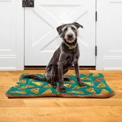Food Pizza Dog Bed Cat Bed Soft Comfortable Pet Bed Non-Slip Calming Kennel Pad For Small Medium Large Dogs Cats 2116472 -Greenies Pet Store 512qPEJMhoL