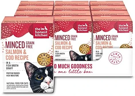 The Honest Kitchen Minced - Turkey In Bone Broth Gravy Wet Cat Food, 5.5 Oz (Pack Of 12) 8 The Honest Kitchen Minced - Turkey In Bone Broth Gravy Wet Cat Food, 5.5 Oz (Pack Of 12) - Image 6